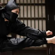 忍者ninjaの体験をする人